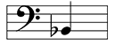 flat note